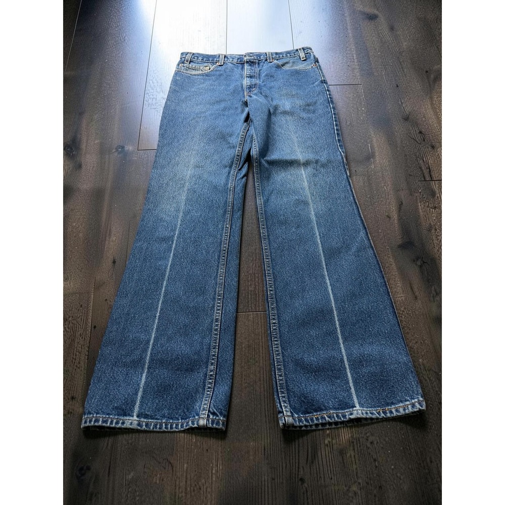 Levi's 517 Jeans Mens 36x34 Blue Boot USA Y2K Western Cowboy Vintage